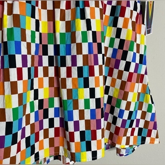 Target Pride Kids Rainbow Checkered Dress from Alice Butts - Picture 3 of 8